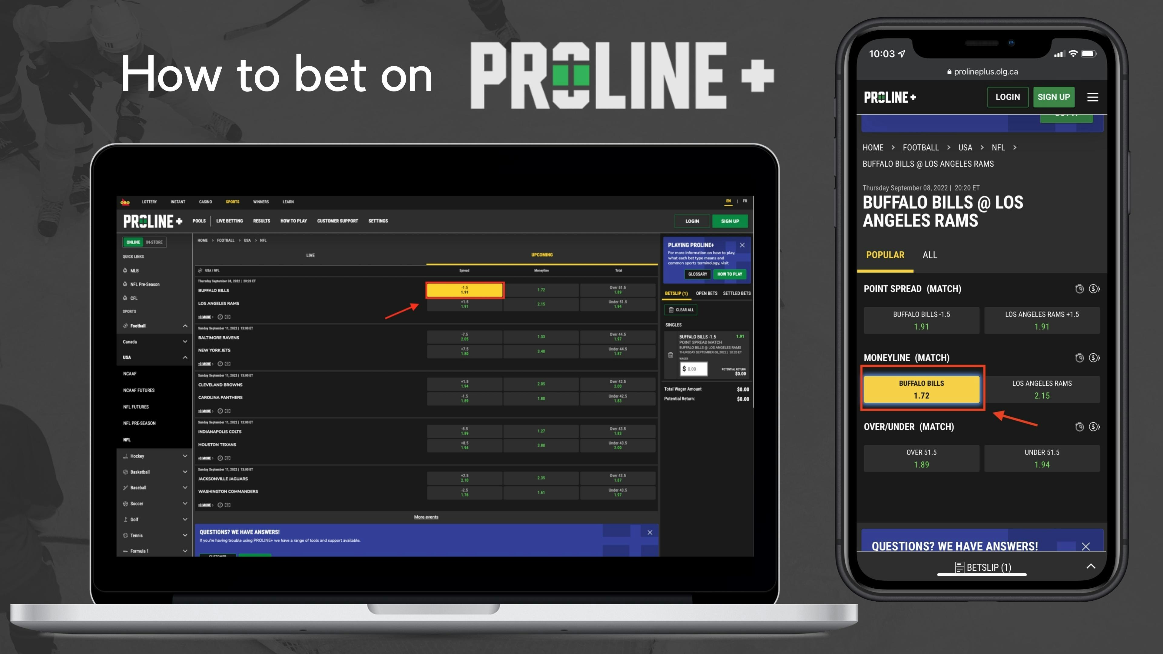 Bet On Point Spread Online